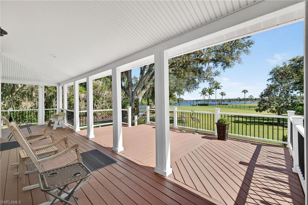 Image 4: Deck with a river view