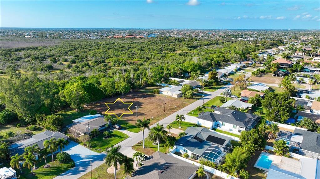 Image 3: Aerial perspective of suburban area