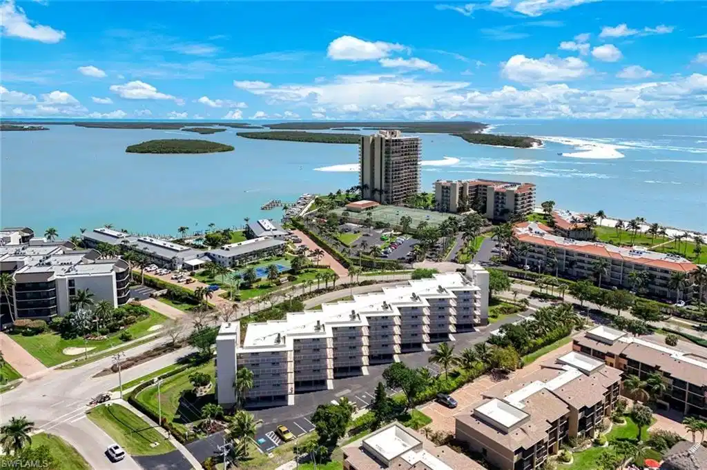 Image 1: Aerial view with a water view and a city view