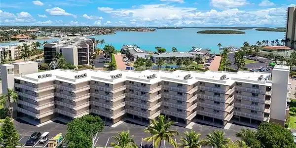 Image 3: Bird's eye view featuring a water view