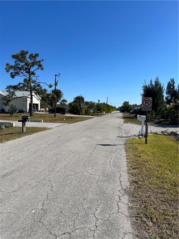 Image 1: View of asphalt street