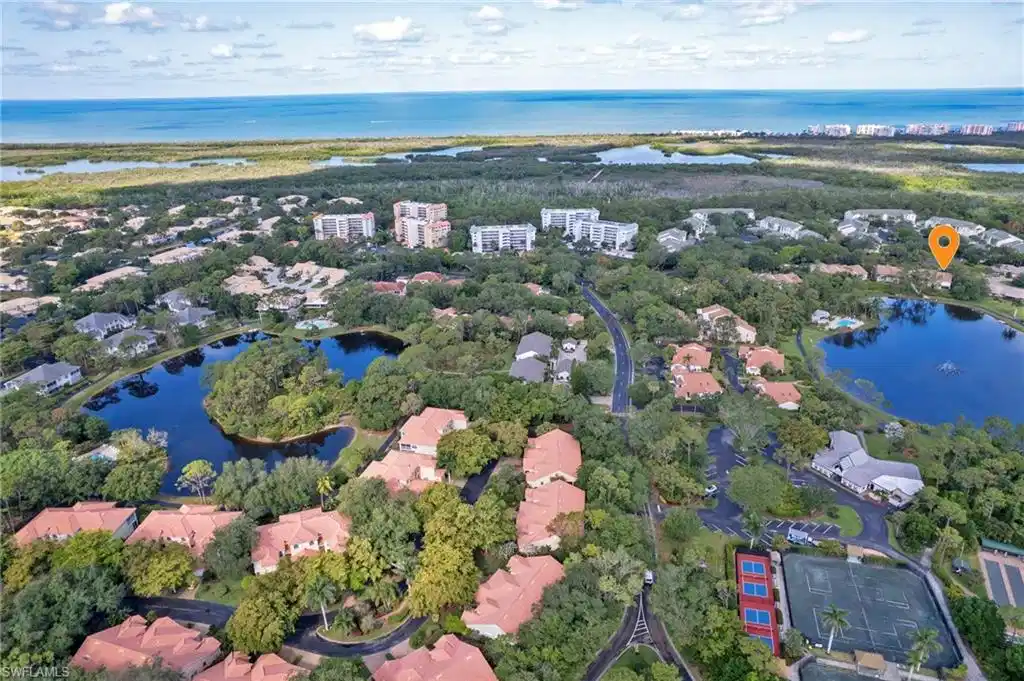Image 1: Location, location, location! Bay Forest looking west toward Gulf