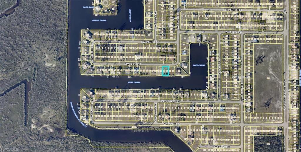 Image 1: Aerial map of property and surrounding area
