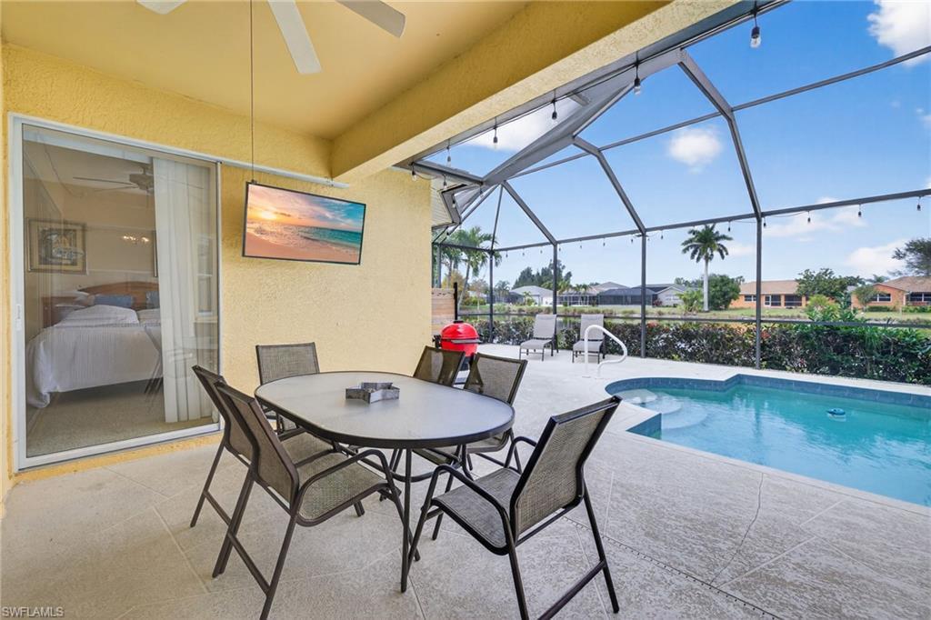 Image 2: YOUR OWN HEATED, SPARLING POOL WITH PLENTY OF DECK SPACE FOR ENTERTAINING OR JUST ENJOYING OUR WONDERFUL FLORIDA SUNSHINE!!