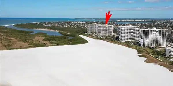 Image 2: View of urban area with a nearby body of water