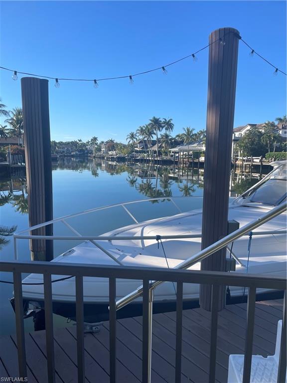 Image 4: Dock area with a water view