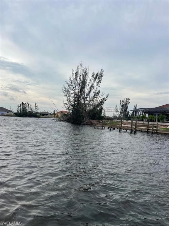 Image 3: Water view with a boat dock