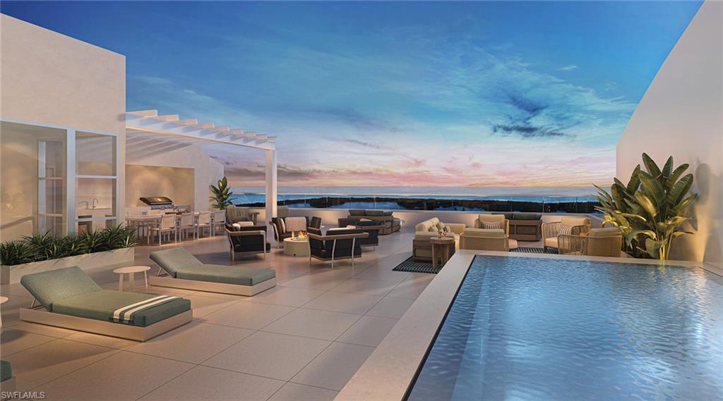 Image 1: PRIVATE PENTHOUSE POOL/SPA WITH OUTDOOR ENTERTAINMENT KITCHEN/GRILL AREA
