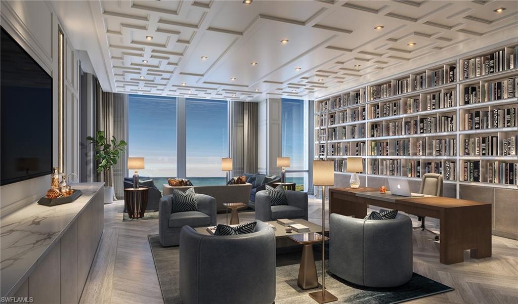 Image 3: LIBRARY / OFFICE WITH A VIEW