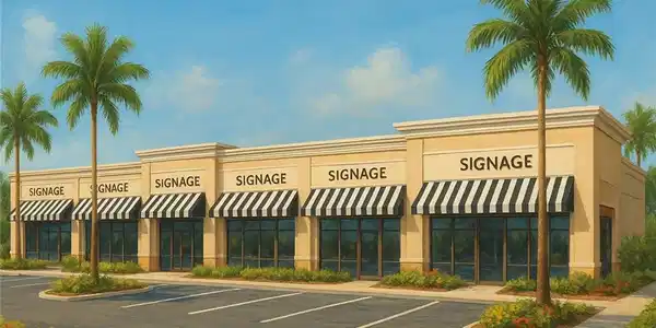 Image 3: Strip center visual rendering option