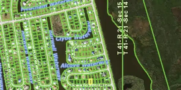 Image 3: Aerial view of property's location