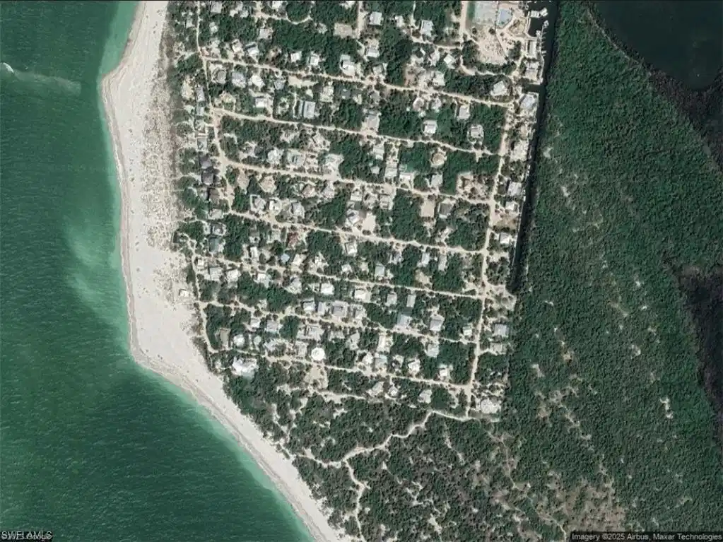 Image 1: Aerial map of property and surrounding area