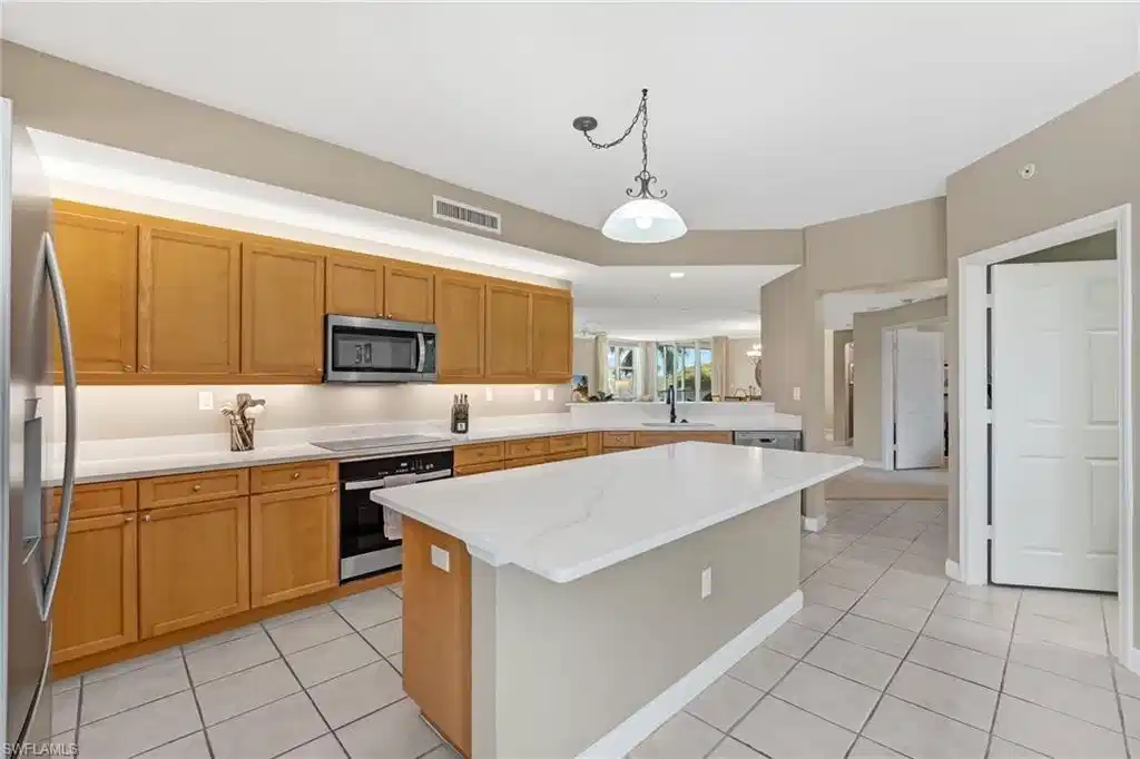 Image 1: New counter tops and backsplash. Under and uplighting!