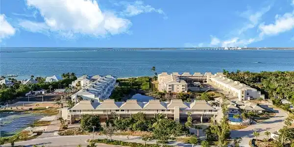 Image 2: Bird's eye view of a large body of water