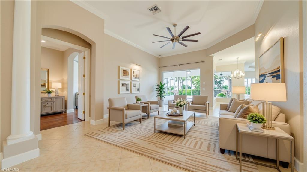 Image 4: Living Room - Virtually Staged