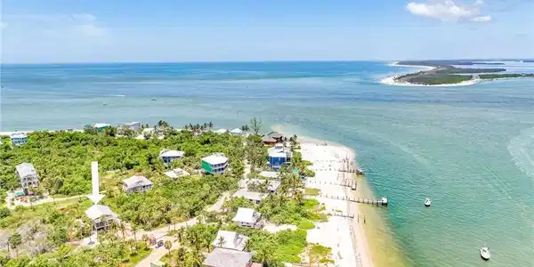 Image 2: Aerial view of a large body of water