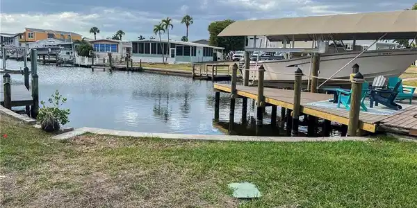 Image 2: Canal View with newer seawall