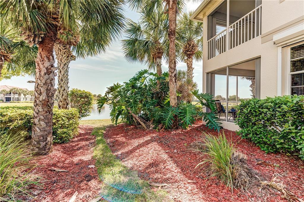 Image 2: View of the lanai landscaping