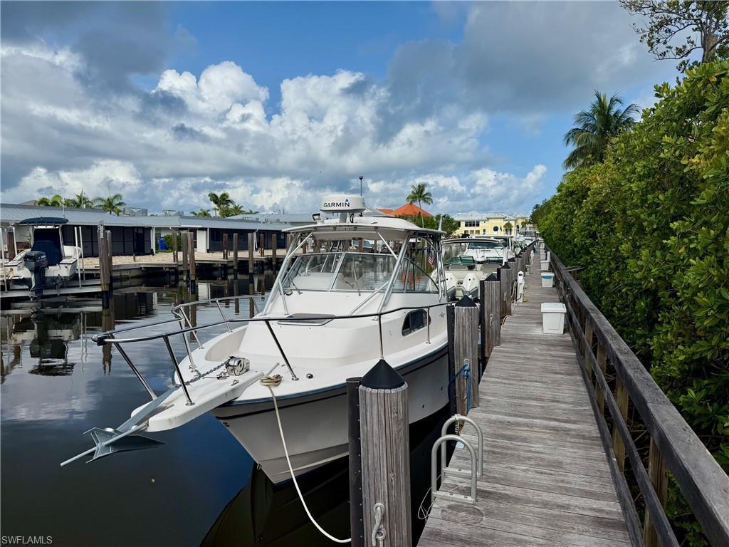 Image 4: Dock area featuring boat slip C-10