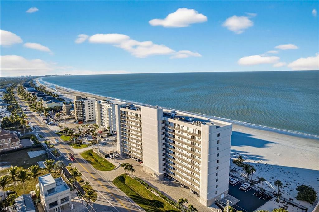 Image 2: The Ambassador located at 26300 Hickory Blvd.  Each unit faces both bay and gulf, unique along Bonita Beach.