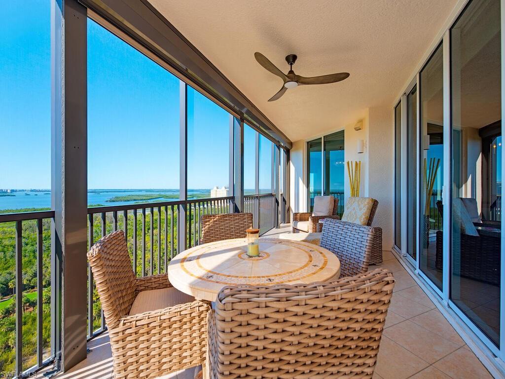 Image 4: West Facing Screened Lanai with electric shutters