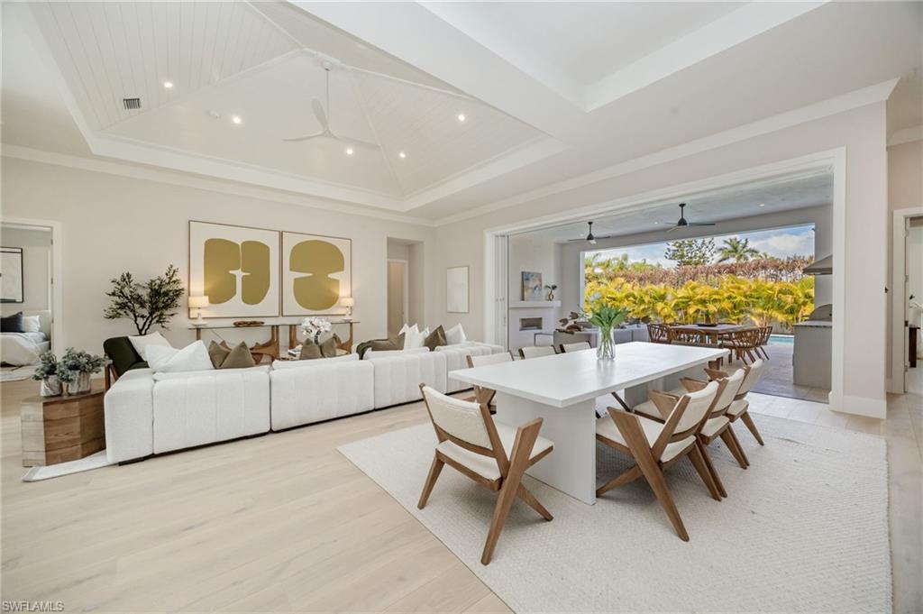 Image 2: 4542 Seagrove is listed as unfurnished. This home has been staged with furniture and accessories, all of which is available for purchase. Unfurnished  photos are included in the listing photo album.
