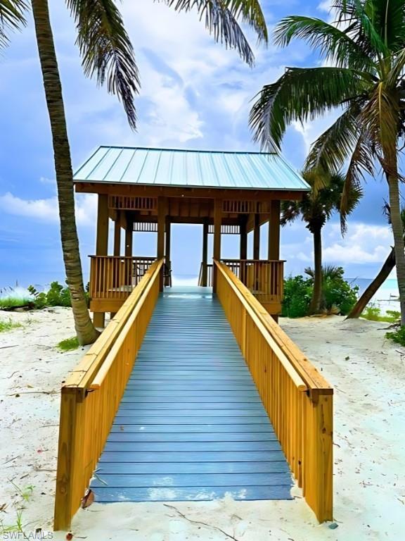 Image 4: BEACH GAZEBO PRIVATE TO NEIGHBORHOOD - VIRTUALLY EDITED IMAGE