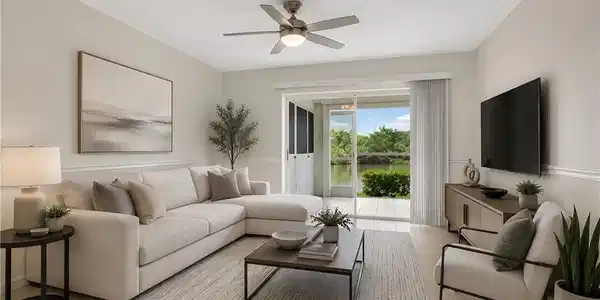 Image 3: Visioned Living Room