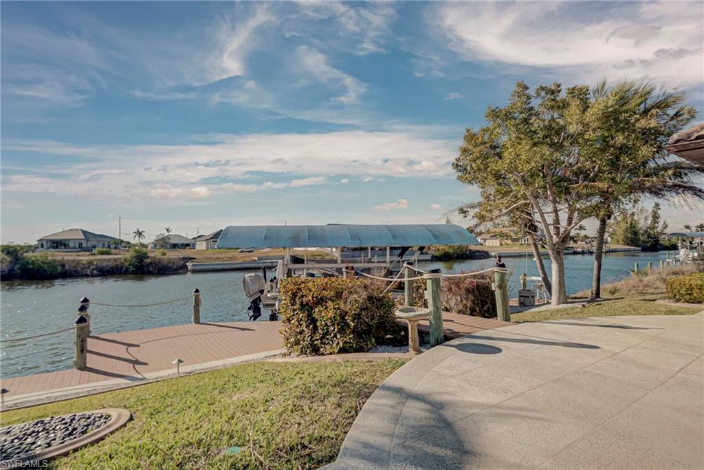 Image 3: Dock area featuring a water view