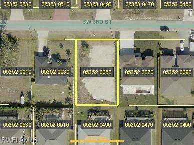 Image 2: Aerial overview of property's location with property parcel outlined