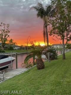 Image 4: Sunset from the dock