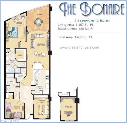 Image 3: Floor plan w/ den option
