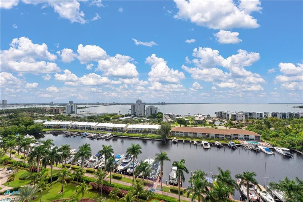 Image 2: Water view featuring a marina
