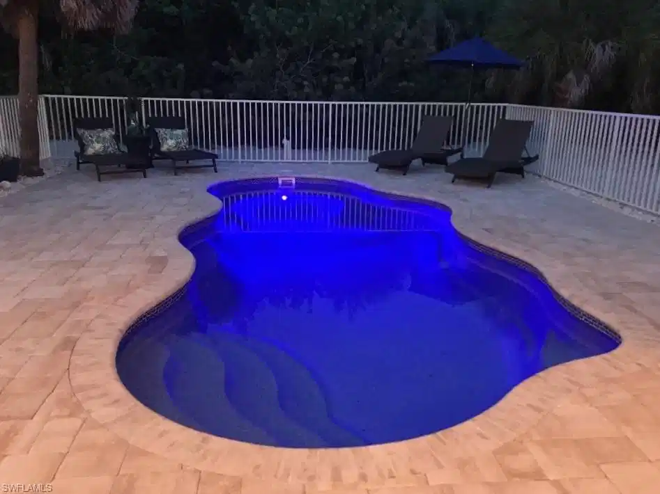 Image 1: Our pool