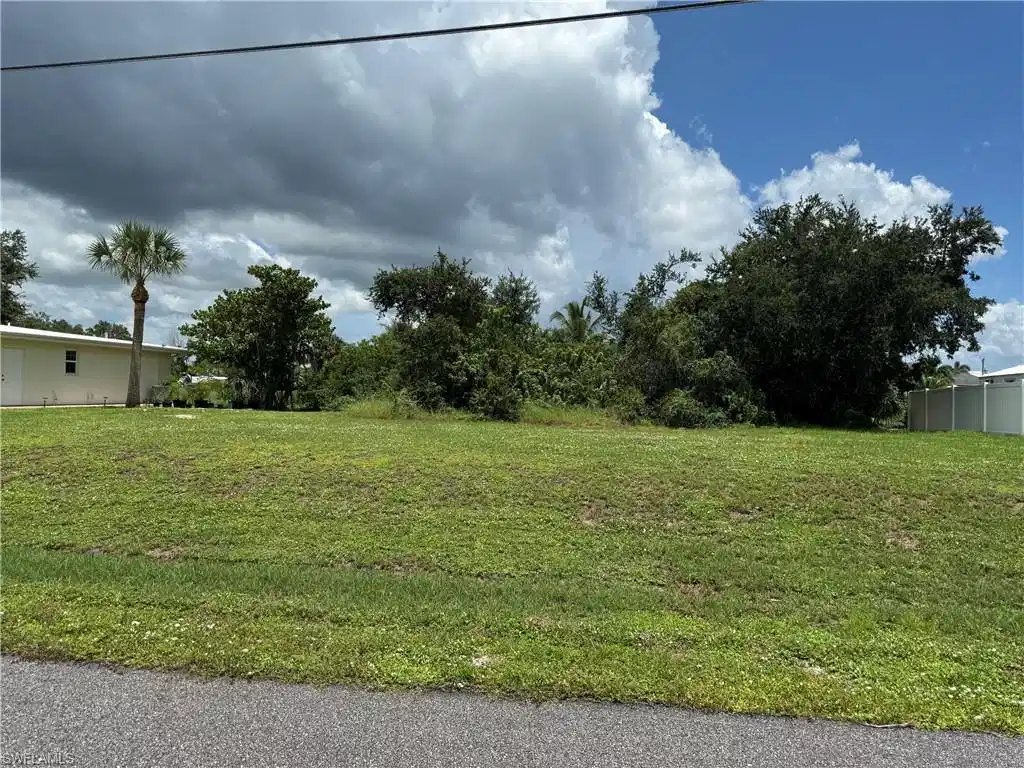 Image 1: Expansive level lot with established green space and mature trees