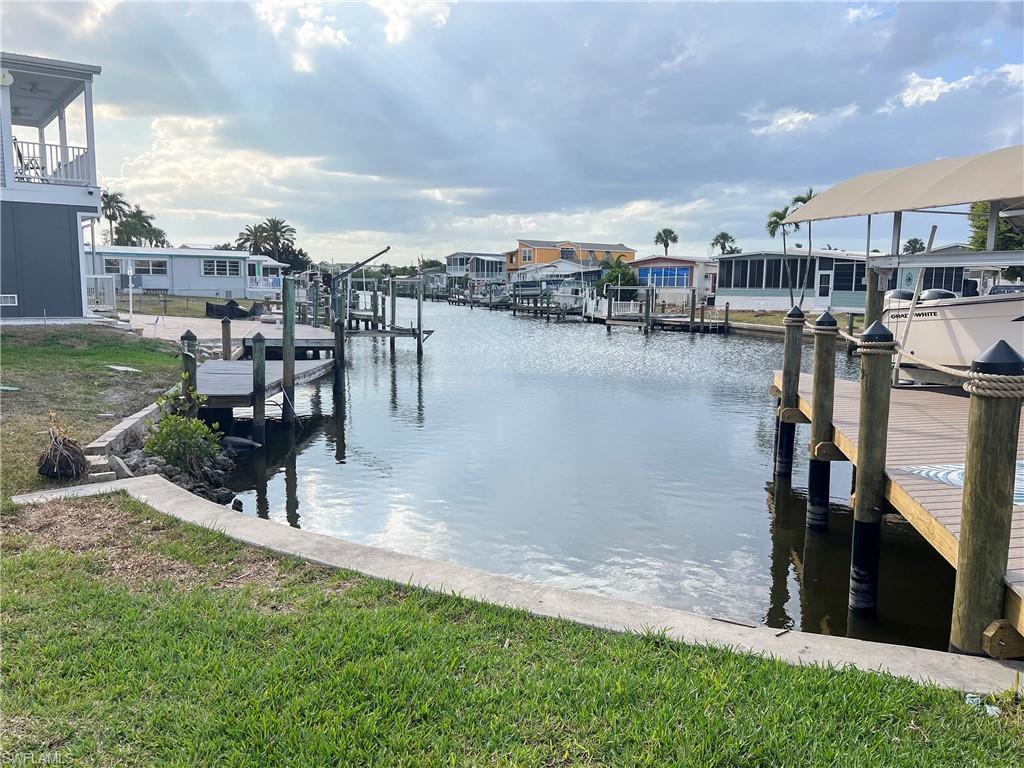 Image 3: Canal View with newer seawall