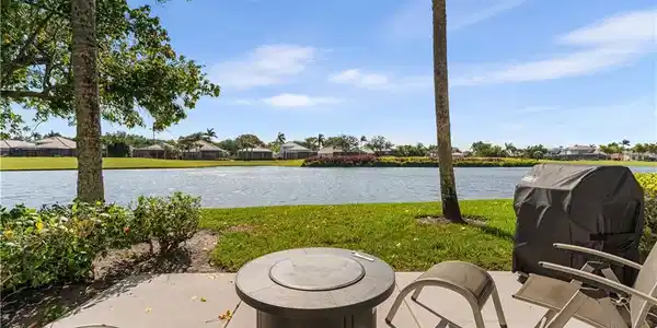 Image 3: Sit and relax on your lanai and watch all that nature and the golfers have to offer!