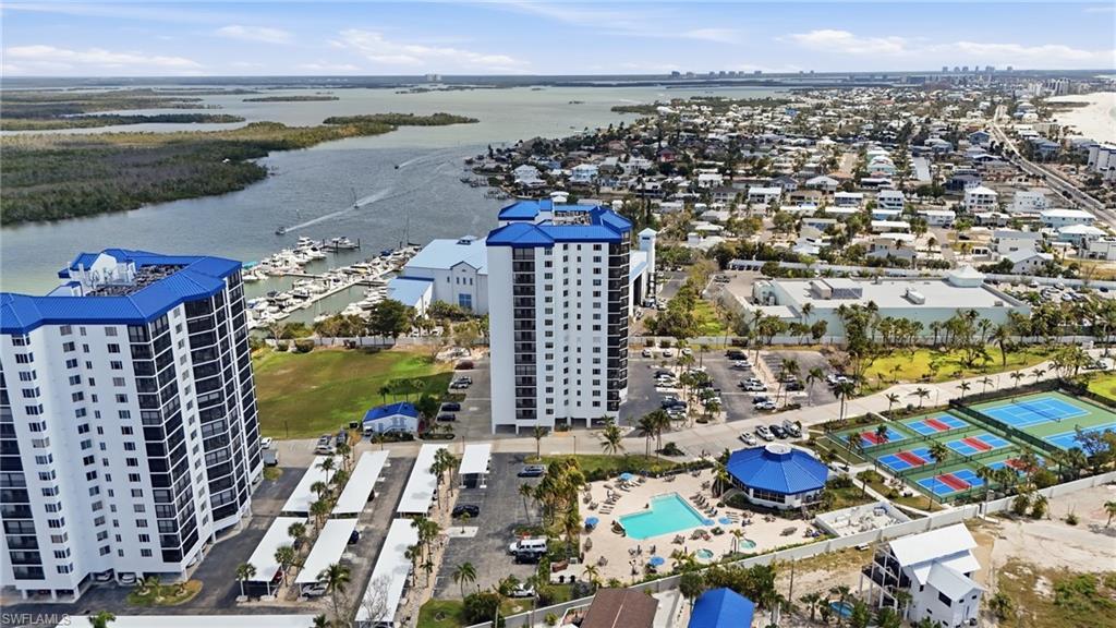 Image 4: Bird's eye view of a large body of water - Virtually Edited Image