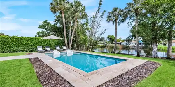 Image 2: Pool & Water View