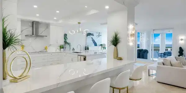 Image 3: Great Room Island open to KItchen
