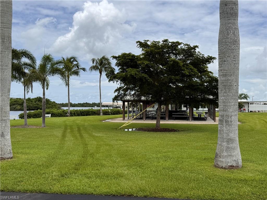 Image 3: Front view from property: Orange River, community pavilion