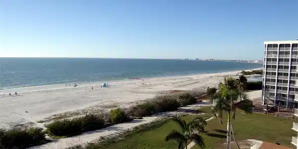 Image 2: Water view with local beach
