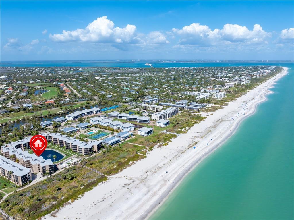 Image 2: Sundial East aerial view Sanibel Beach.