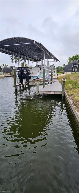 Image 4: Composite Dock and Canopy