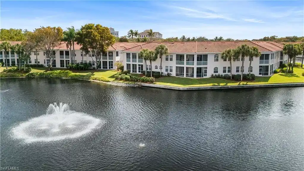 Image 1: View this lake and fountain from residence.