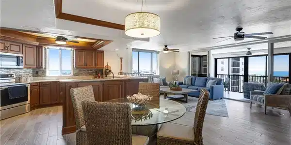 Image 2: Dining and Living Area