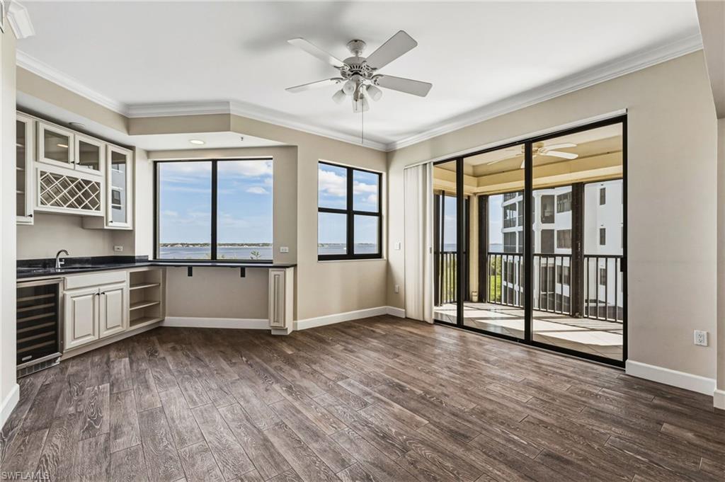 Image 3: This space can be used as a living room or a dining area.