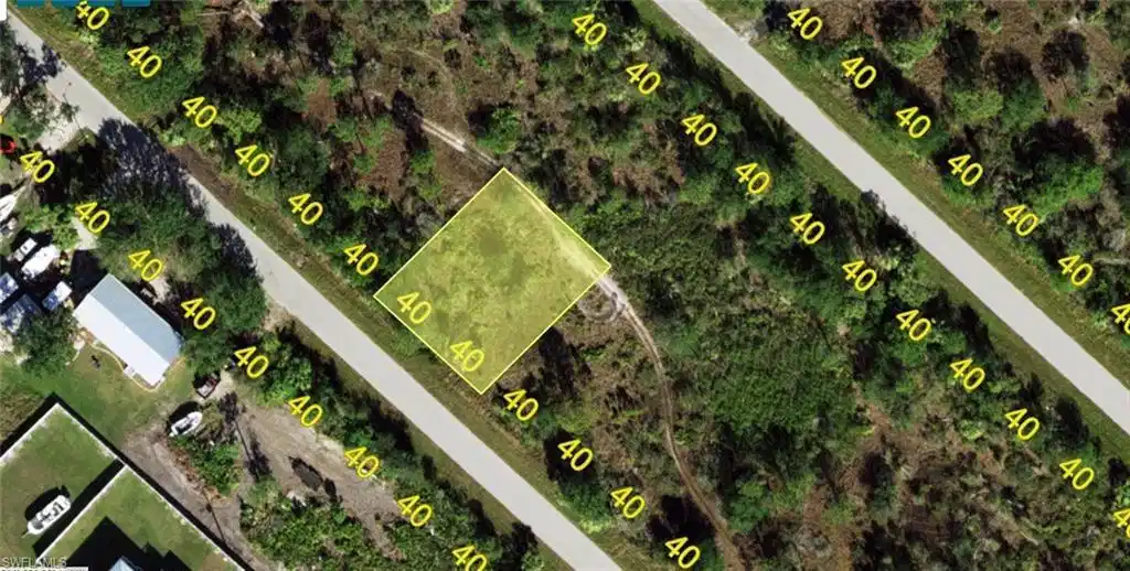 Image 1: Property Survey Map. Indicating property dimensions and boundaries