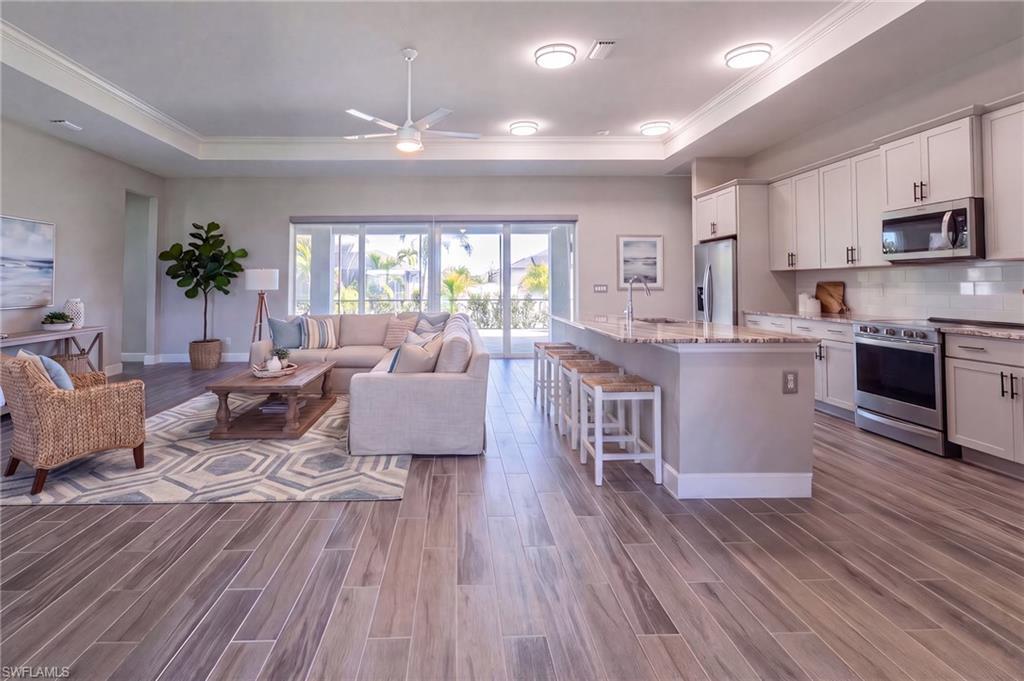 Image 3: Virtually stagged family room