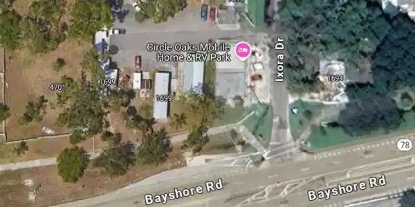 Image 3: zoomed-in Circle Oaks aerial view
